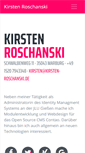 Mobile Screenshot of kirsten-roschanski.de