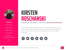 Tablet Screenshot of kirsten-roschanski.de